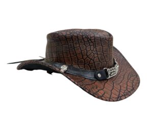 Crocodile Cowboy Hat