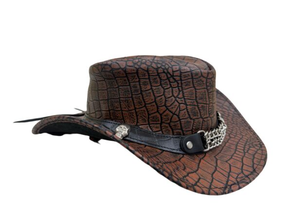 Crocodile Cowboy Hat